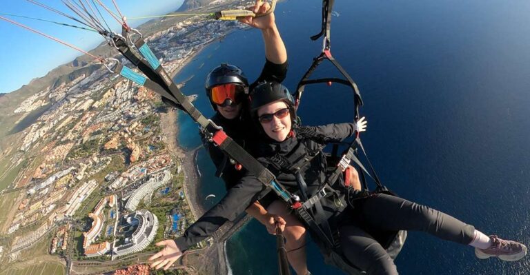 Tenerife: Guided Beginner Paragliding With Pickup & Drop Off Activity Overview