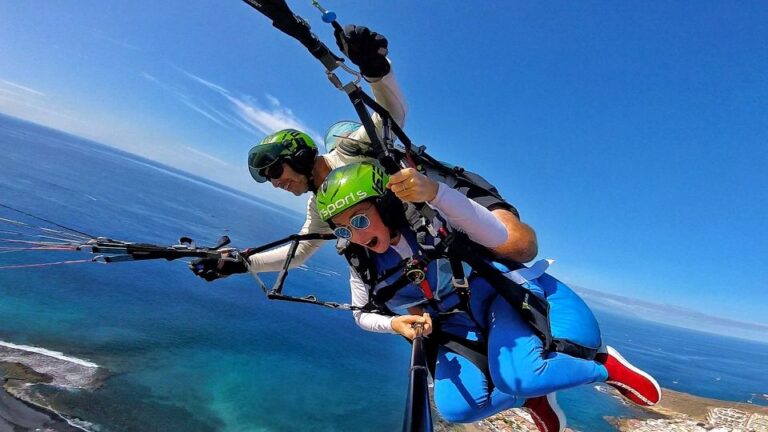 Tenerife: Tandem Paragliding Flight Activity Overview