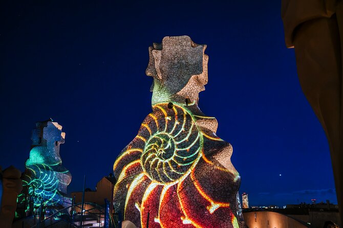 The Night Experience at Casa Mila - La Pedrera - Architectural Masterpiece of Gaudi