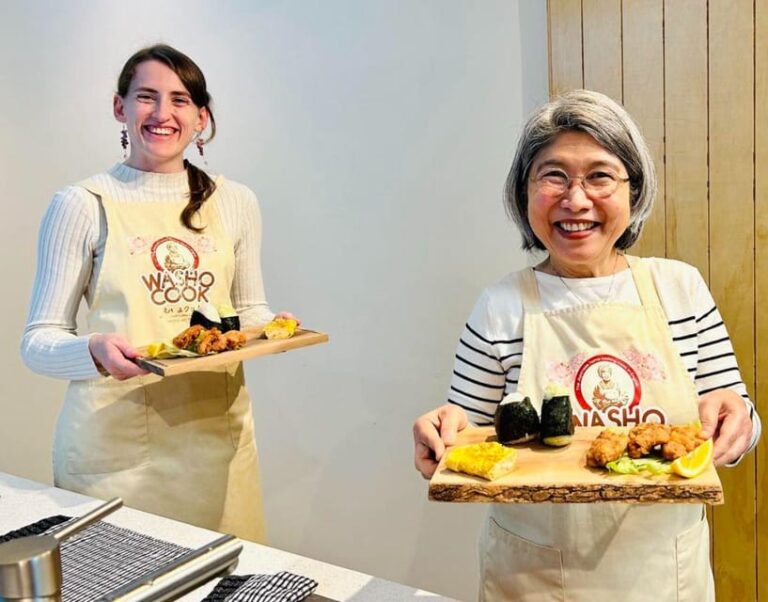 Tokyo : Seasonable Japanese Home Cooking Class Overview