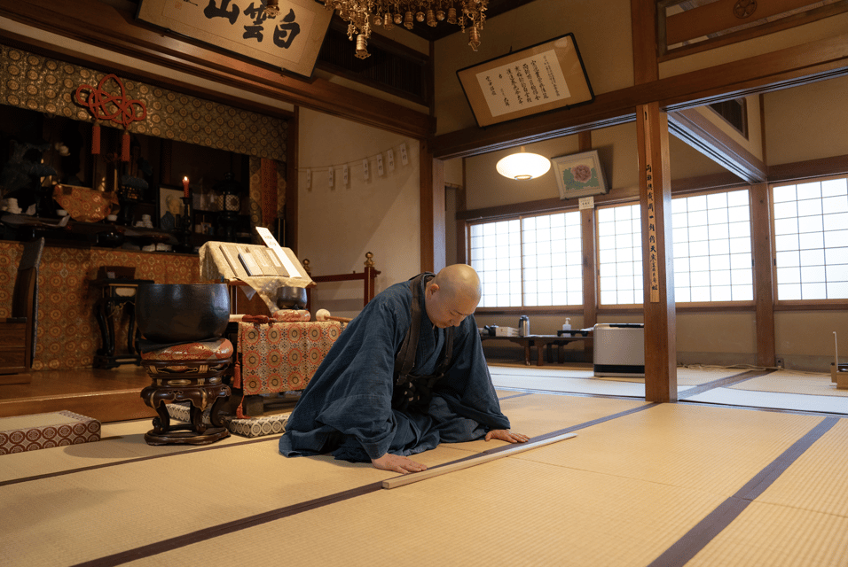 Tokyo: Zen Meditation at a Private Temple With a Monk - Unique Features