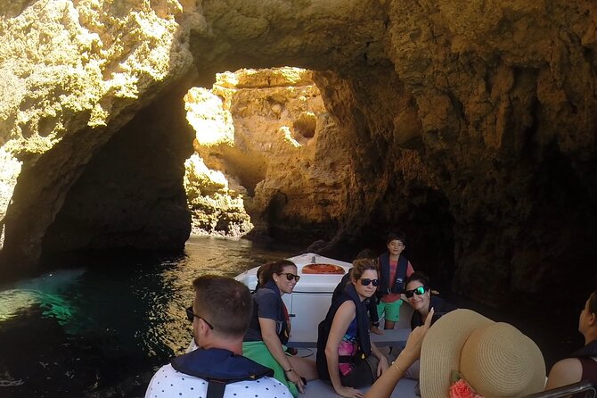 Tour to Inside the Caves /Grottos the Ponta Da Piedade -Lagos - Included in the Tour