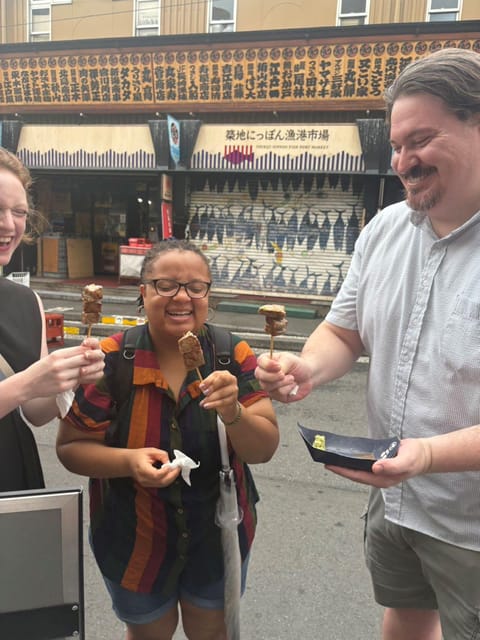 Tsukiji~Asakusa: Wagyu Beef Skewer & Sushi Tour Monitor Tour - Tour Overview