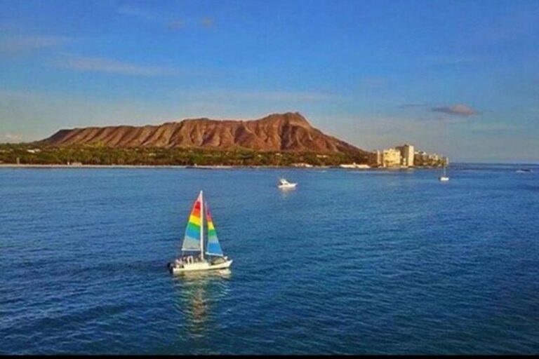 Waikiki: Tradewind Sail Catamaran Adventure Activity Overview