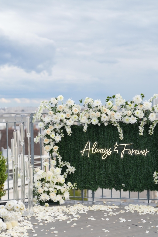 Wedding Proposal on a Parisian Rooftop With 360° View - Package Details