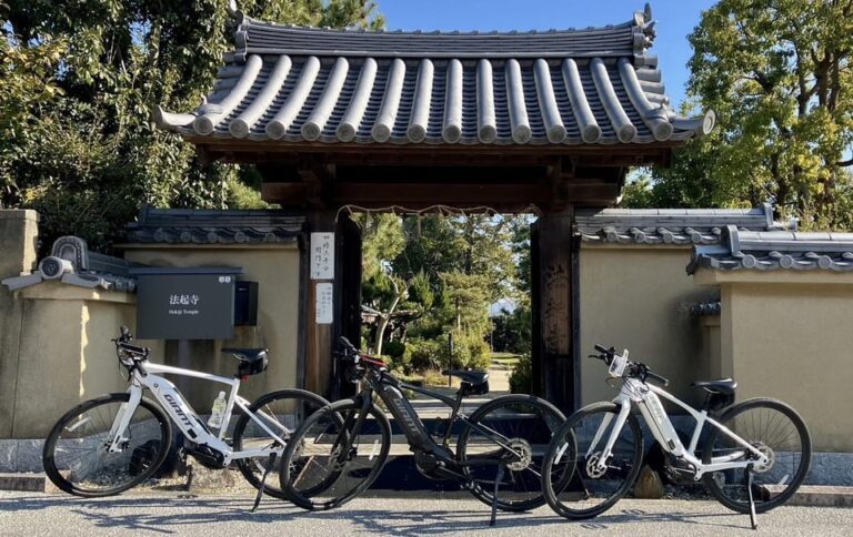 World Heritage Horyuji Temple: E Bike Tour In Ikaruga, Nara Overview Of The Tour