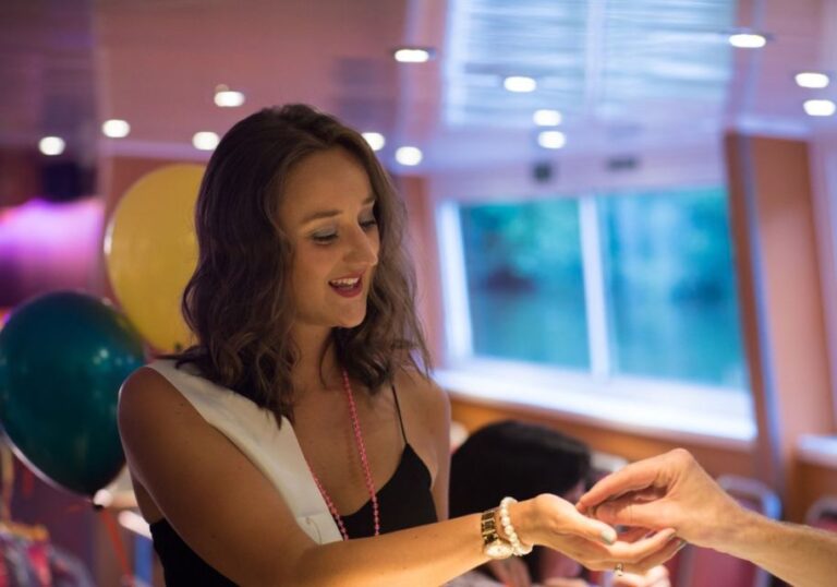 York: Party Cruise With Welcome Drink, Dinner, And Dj Music Activity Description And Duration