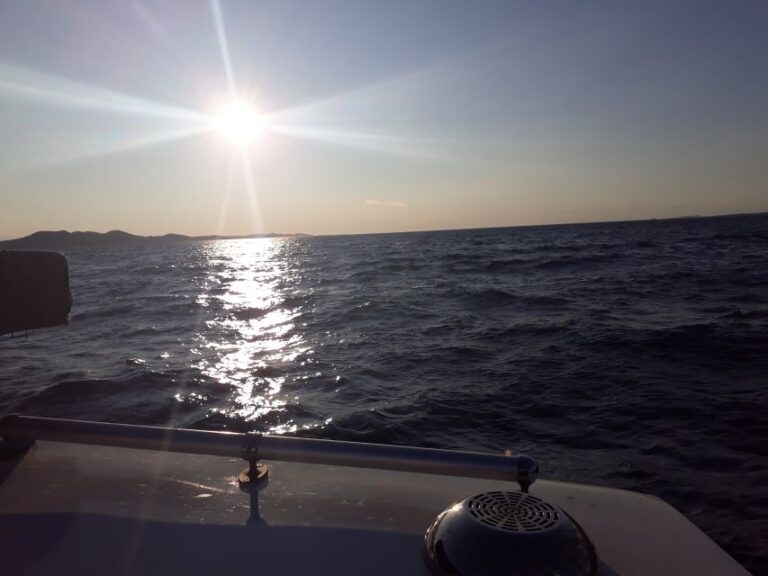 Zadar: Sunset Boat Tour Tour Overview