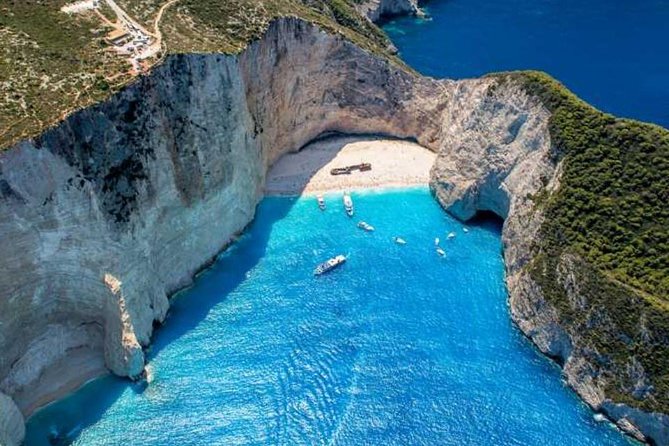 Zante Cruise to Blue Caves & Shipwreck Beach Photo Stop - Cruise Details