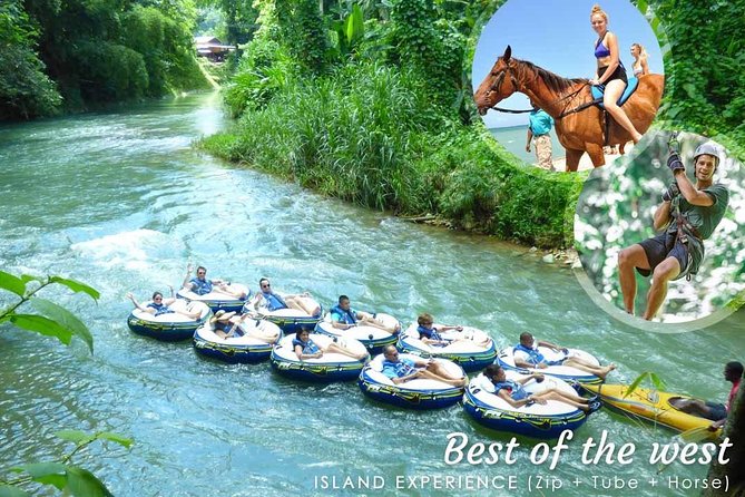 Zipline, Horse Ride, Swim, Tubing and Ocean Outpost Park - Outdoor Adventure Activities