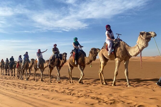 3 Days Deep Merzouga Desert Tour From Marrakech - Camel Trekking Adventure