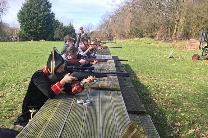 Air Rifle Shooting - One Hour - Pickup and Dropoff Arrangements