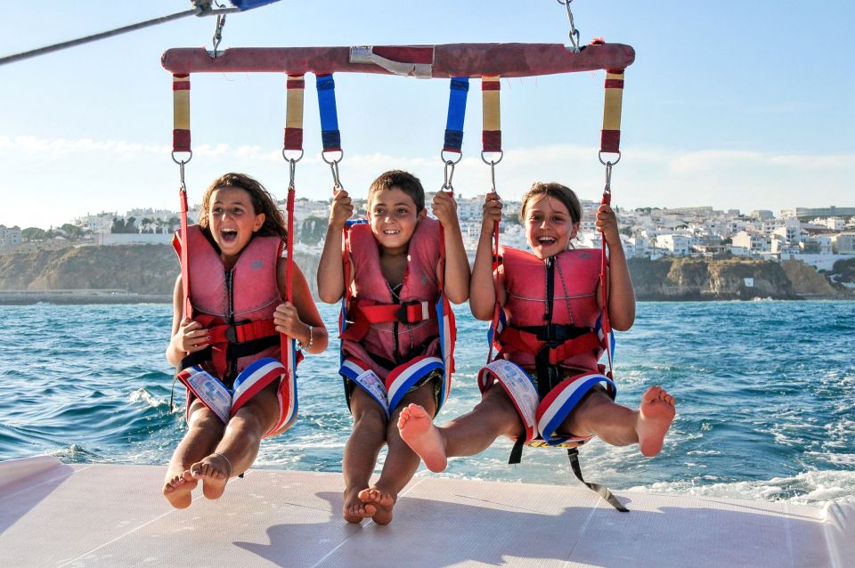 Albufeira: Single, Double or Triple Parasailing Tour - Booking and Cancellation