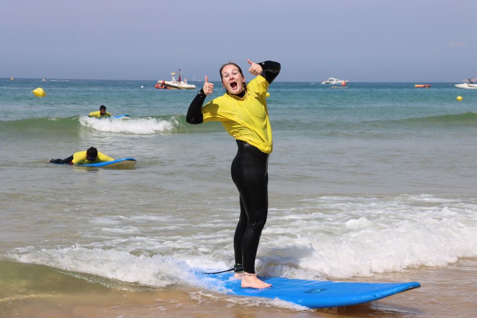 Albufeira: Surf Lessons on Galé Beach - Surfing Experience Details