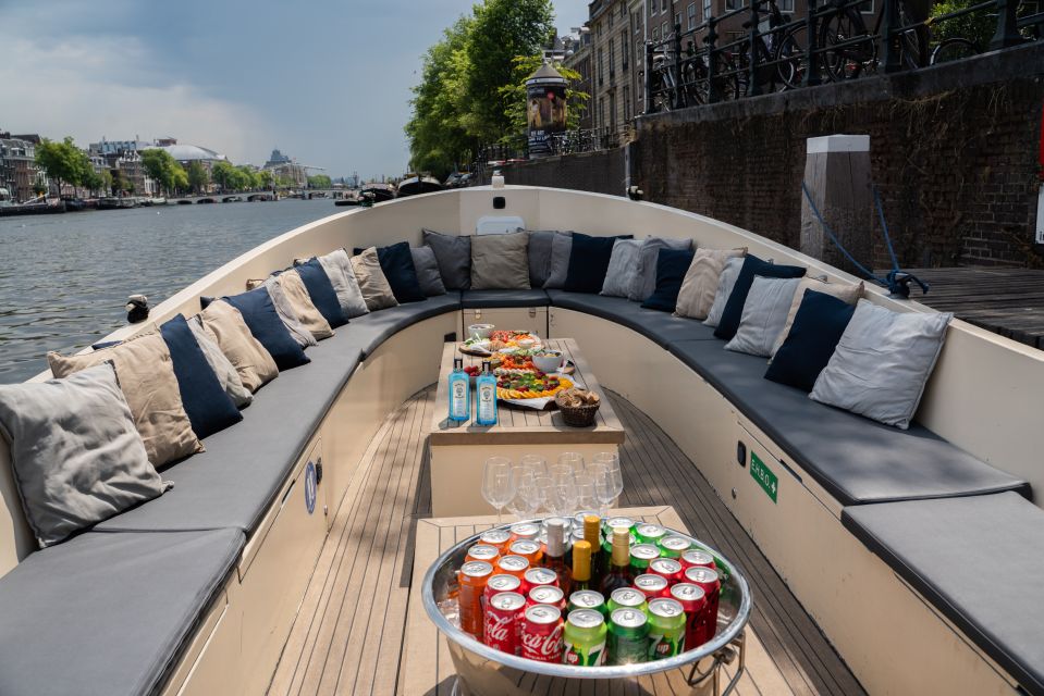 Amsterdam: Private Canal Booze Cruise With Unlimited Drinks - Pricing and Savings