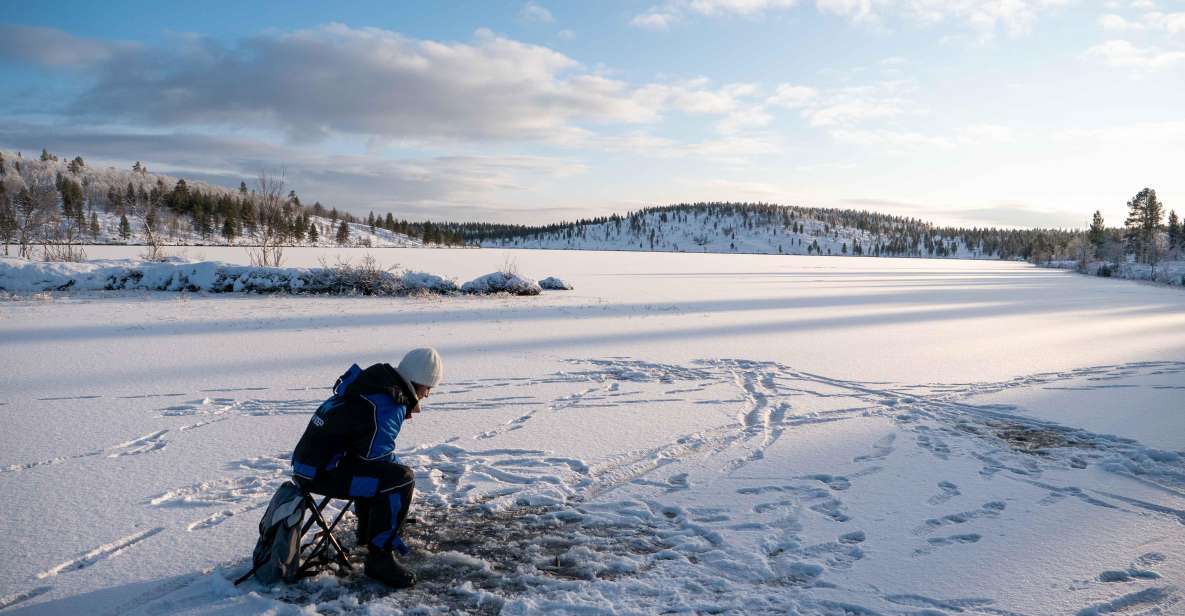 Arctic Fishing & Open Fire Cooking - Traditional Lappish Winter Fishing