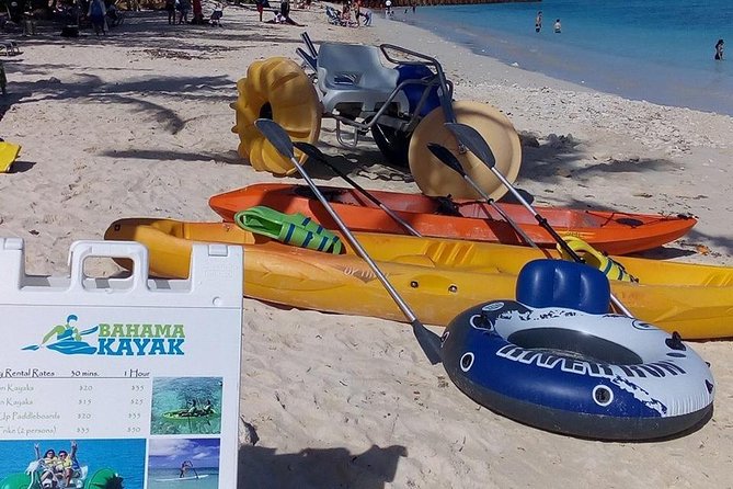 Bahama Kayak Full Day Water Sports Package at Junkanoo Beach - Included Water Sports