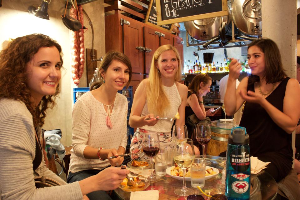 Barcelona: 3.5-Hour Sips, Sites & Bites Food & History Tour - Food and Drink Details