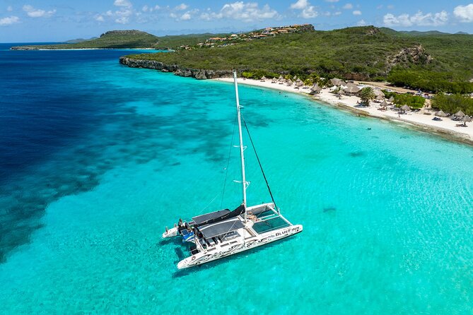 Beach Trip Along The West Coast Of Curacao - Comfortable Catamaran Experience