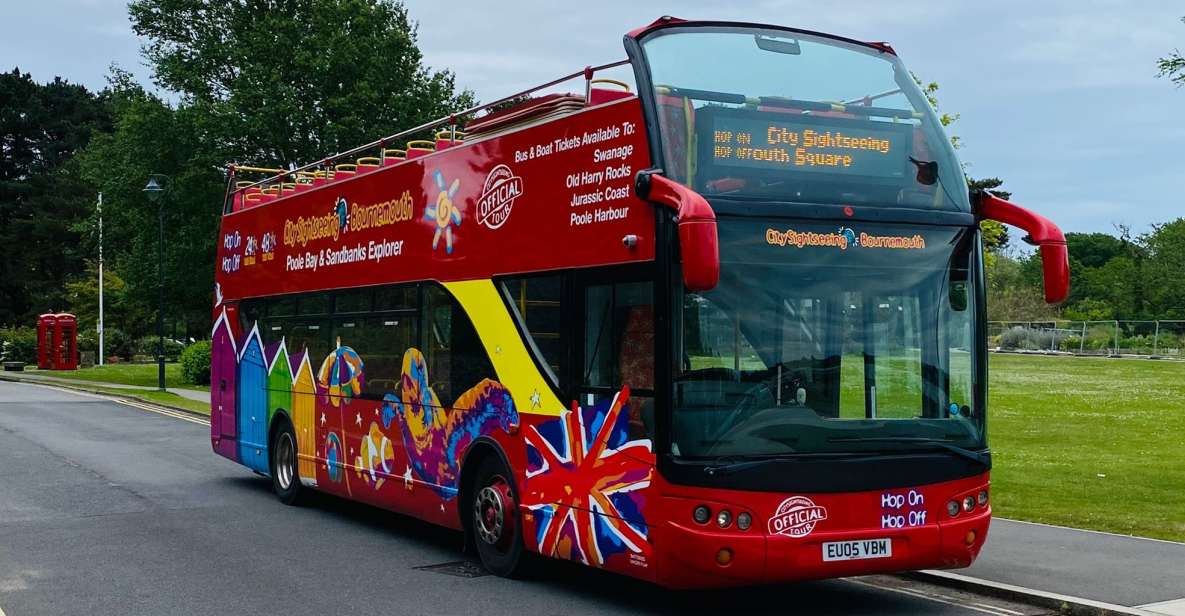 Bournemouth: City Sightseeing Hop-On Hop-Off Bus Tour - Route and Stops