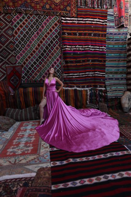 Cappadocia: Photo Shooting With Flying Dress & Carpet House - Duration and Location