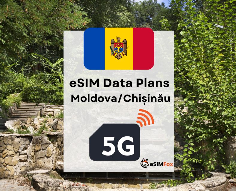 Chișinău: Esim Internet Data Plan Moldova High-Speed 5G - Key Features