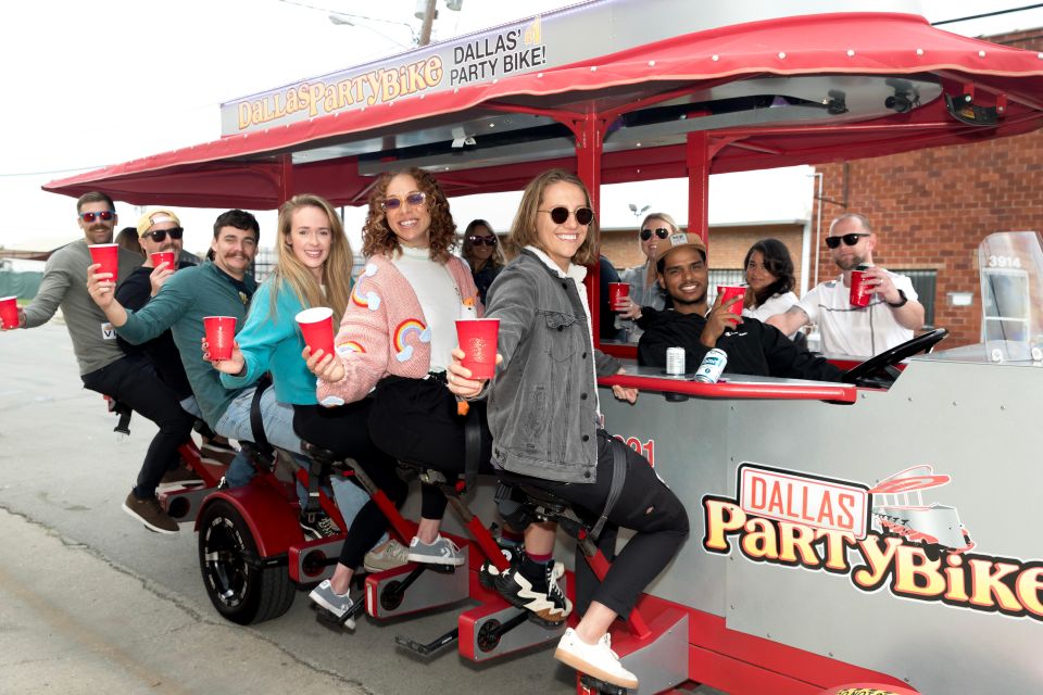 Dallas Party Bike Pub Crawl in Deep Ellum - Experience Highlights