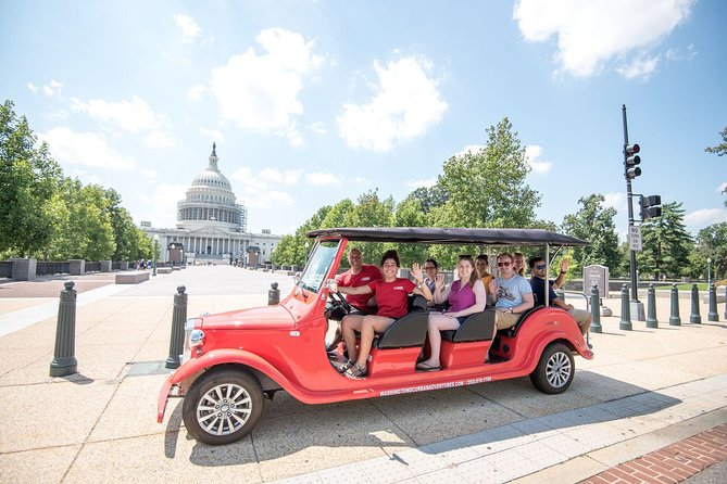 DC Monuments and Capitol Hill Tour by Electric Cart - Key Attractions