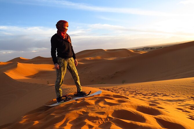 Desert Quad Biking Tour and Sand Boarding With Dinner in Dubai - Exciting Desert Activities