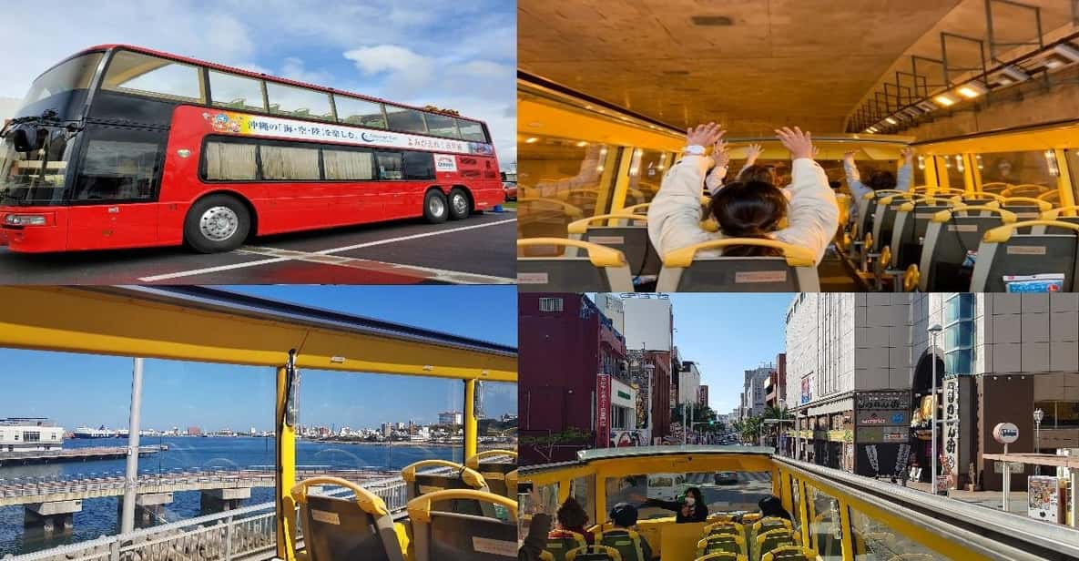 Double-Decker Open Top Bus Okinawan 3 Trips - Tour Highlights and Features