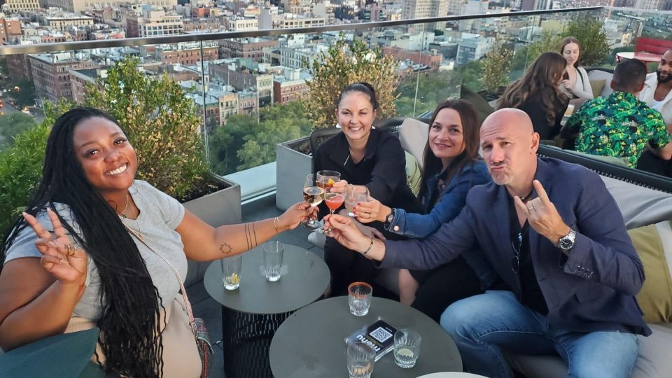 Downtown Night Out Rooftop and Lounge Tour NYC - Duration and Pricing