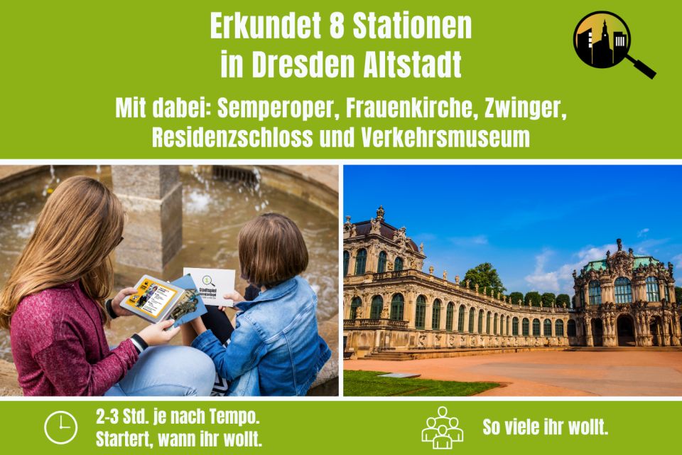 Dresden: Old Town Scavenger Hunt for Children - Experience Highlights