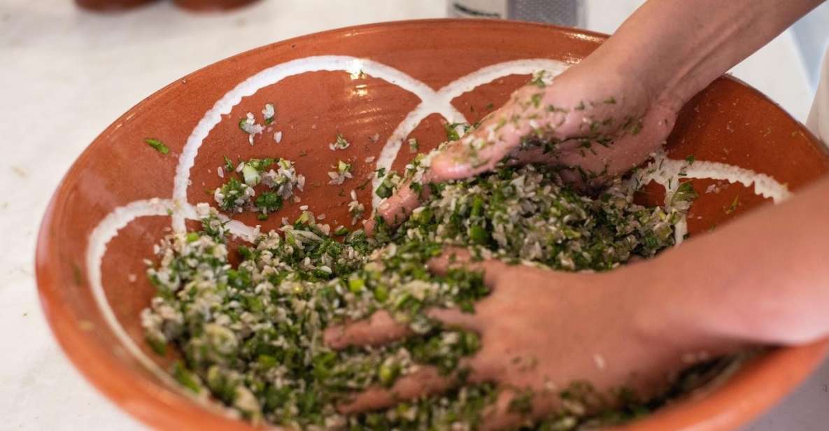 Drios: Greek Cooking Class With a Local Chef, Wine, & Meal - Cook a Traditional Greek Meal