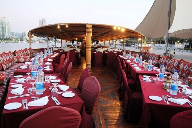 Dubai Creek Cruise Dinner With Transfer - Scheduled Timing