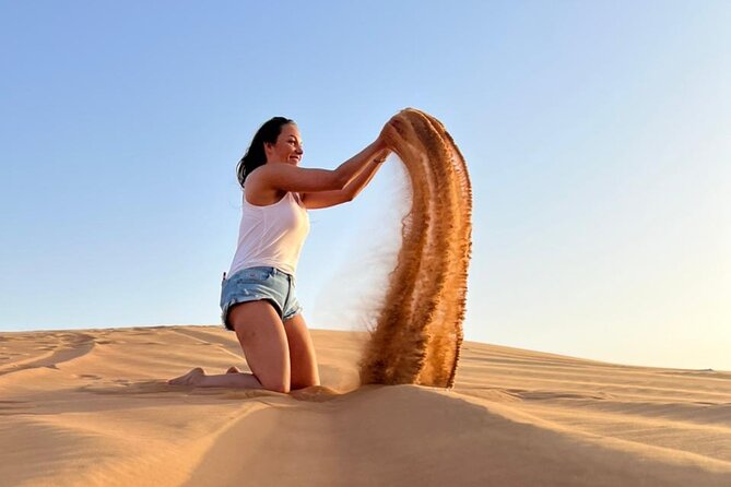 Dubai Red Desert Safari on Private 4x4, Sand Boarding, Camel 4hrs - Pickup and Timing Details