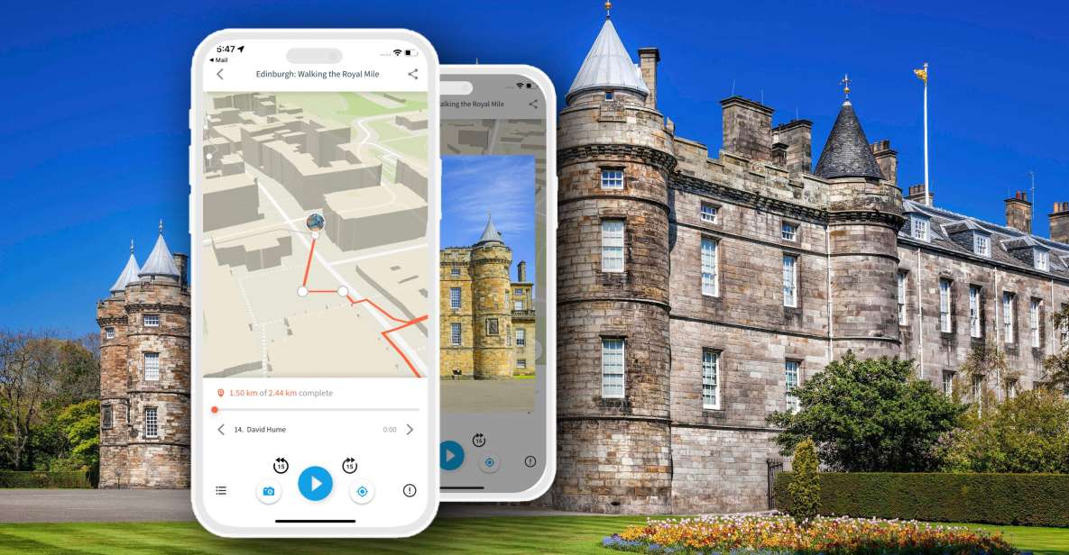 Edinbourgh, Royal Mile: Walking Tour With Audio Guide - The Audio Guide Experience