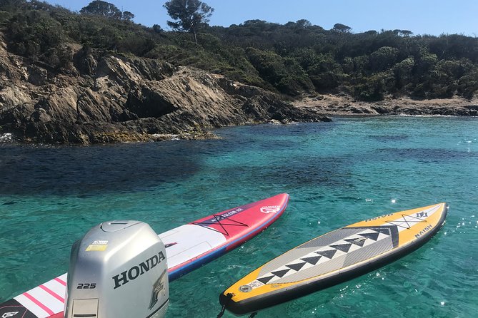 Exclusive Paddle Board Around Porquerolles and Giens - Transfer by Boat. - Pickup Information