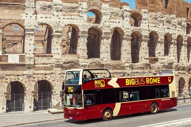 Explore Eternal City by Panoramic Bus & Visit Colosseum in a Day - Tour Inclusions