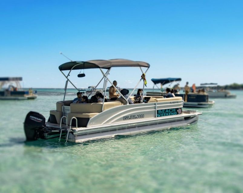 Fort Walton Beach: Pontoon Rental - Emerald Gulf Exploration