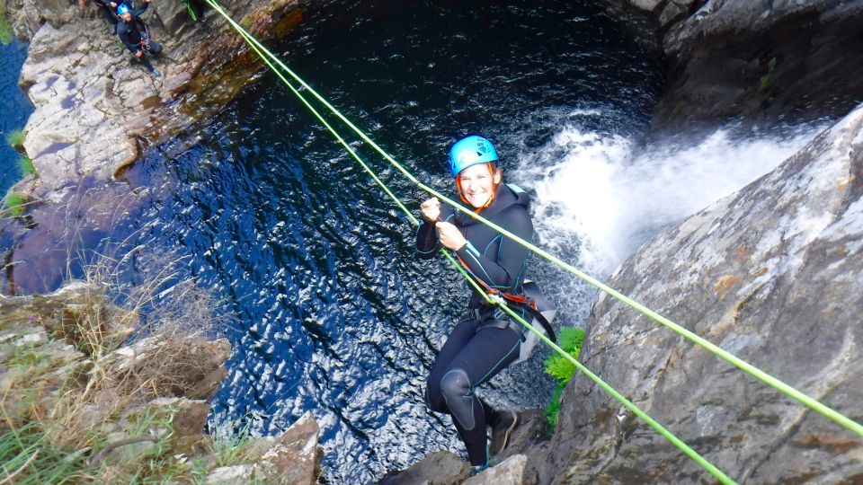 From Aveiro: Guided Canyoning Tour With Hotel Transfers - Adventure Highlights