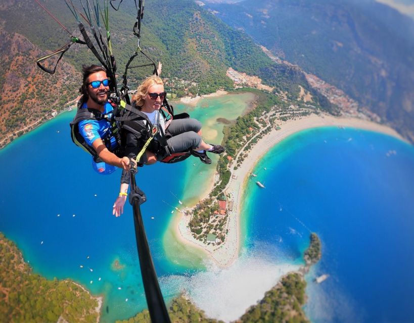 From Dalaman/Sarigerme: Fethiye Tandem Paragliding - Soaring Over the Blue Lagoon