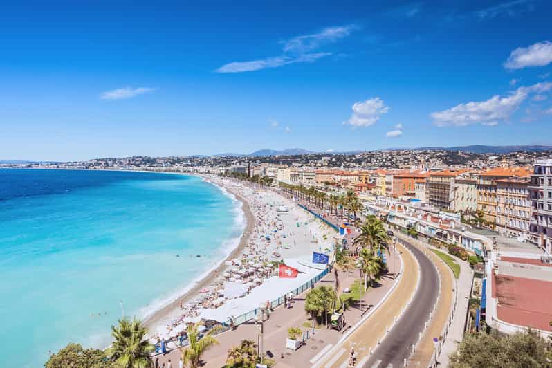 From Nice: Full-Day Best of the Riviera - Promenade Des Anglais in Nice