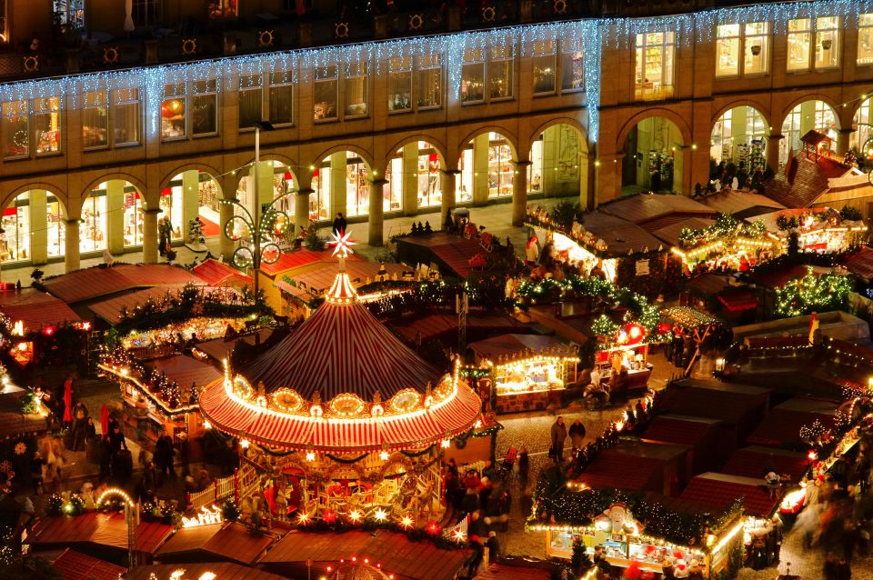 From Prague: Dresden Xmas Market & Saxon Switzerland Tour - Itinerary