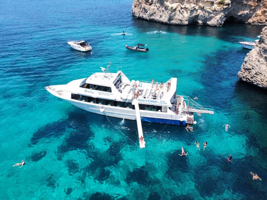 From Sliema: Comino, Crystal Lagoon, and Blue Lagoon Cruise - Itinerary Highlights