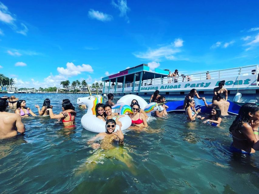 Ft. Lauderdale: Party Boat Tour to the Sandbar With Tunes - Itinerary Details