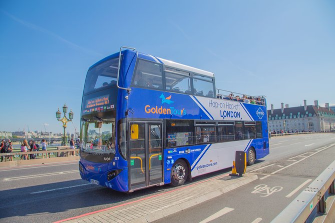 Golden Tours London Hop-On Hop-Off Open Top Sightseeing Bus Tour - Tour Information