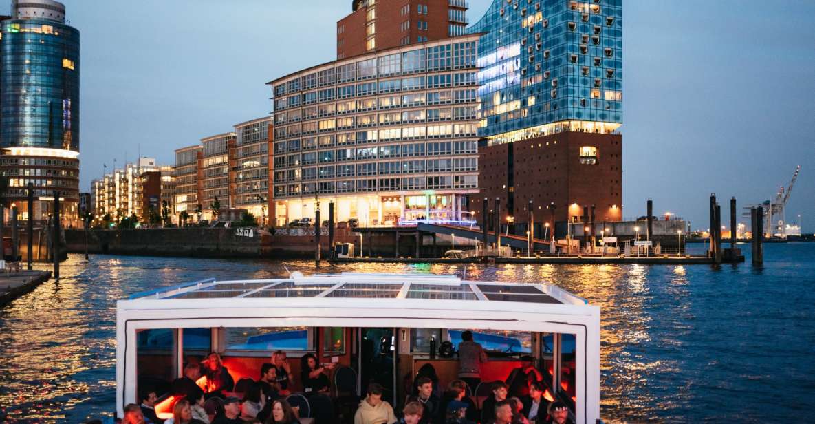 Hamburg: 1-Hour Harbor Evening Lights Cruise - Harbor Highlights