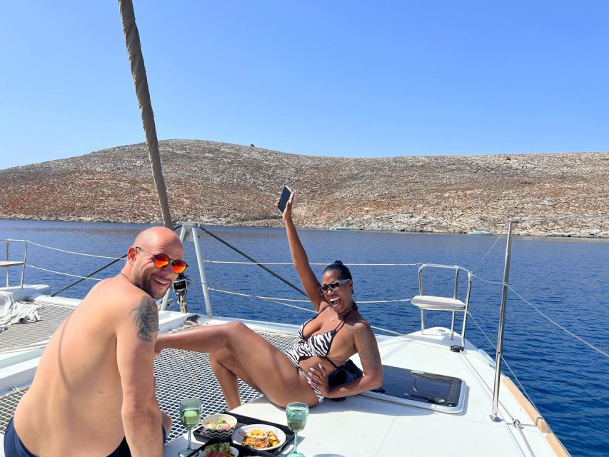 Heraklion: Catamaran Sailing Trip to Dia Island W/Lunch - Pricing and Availability