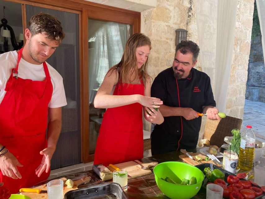 Heraklion: Private Cooking Class & Dinner at a Village House - Itinerary and Transportation