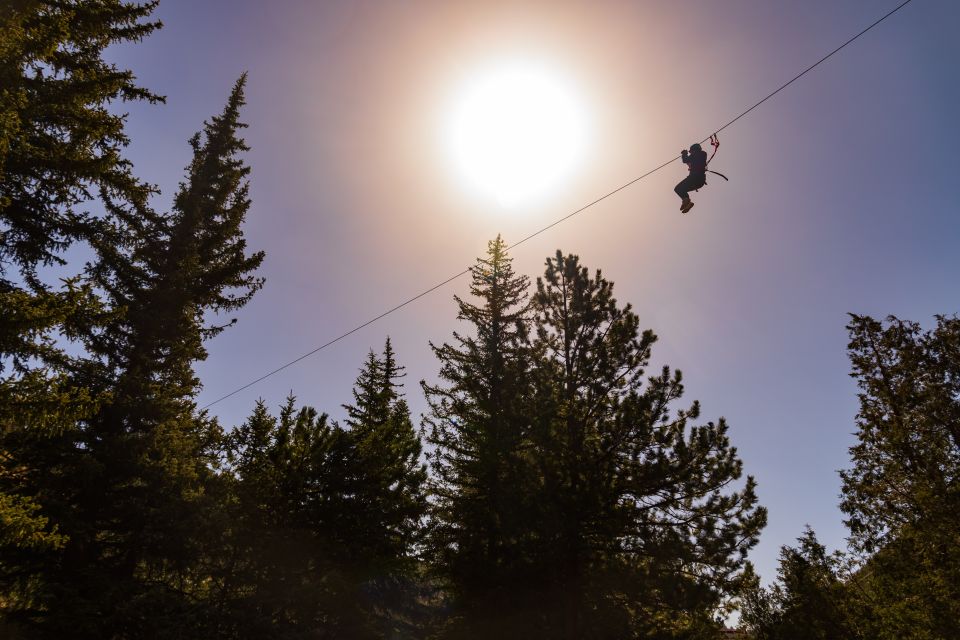 Idaho Springs: Clear Creek Ziplining Experience - Booking and Cancellation Details